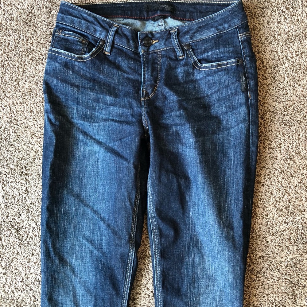 Womens Silver Selena Jeans